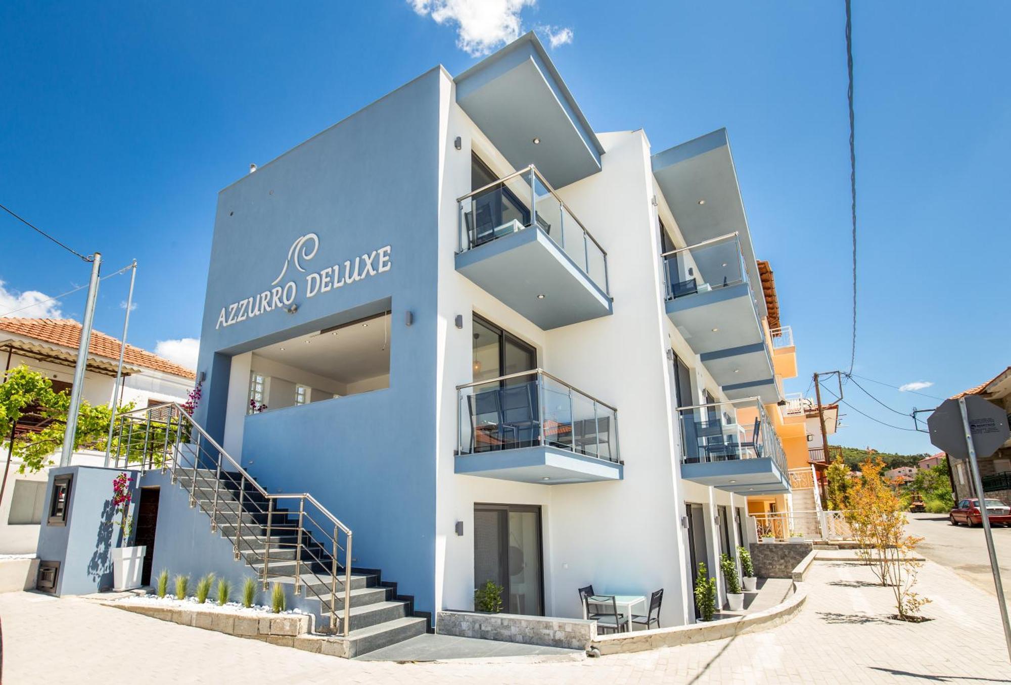 Hotel New Azzurro Deluxe Limenaria  Exterior foto