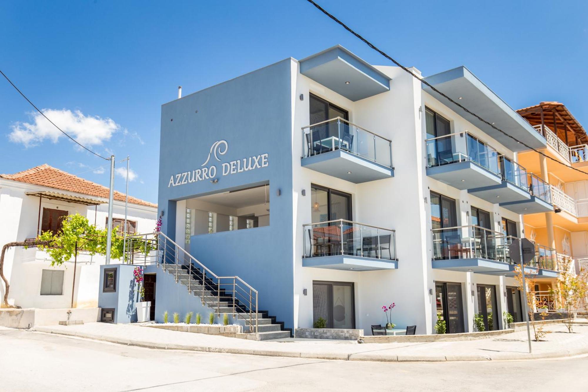 Hotel New Azzurro Deluxe Limenaria  Exterior foto
